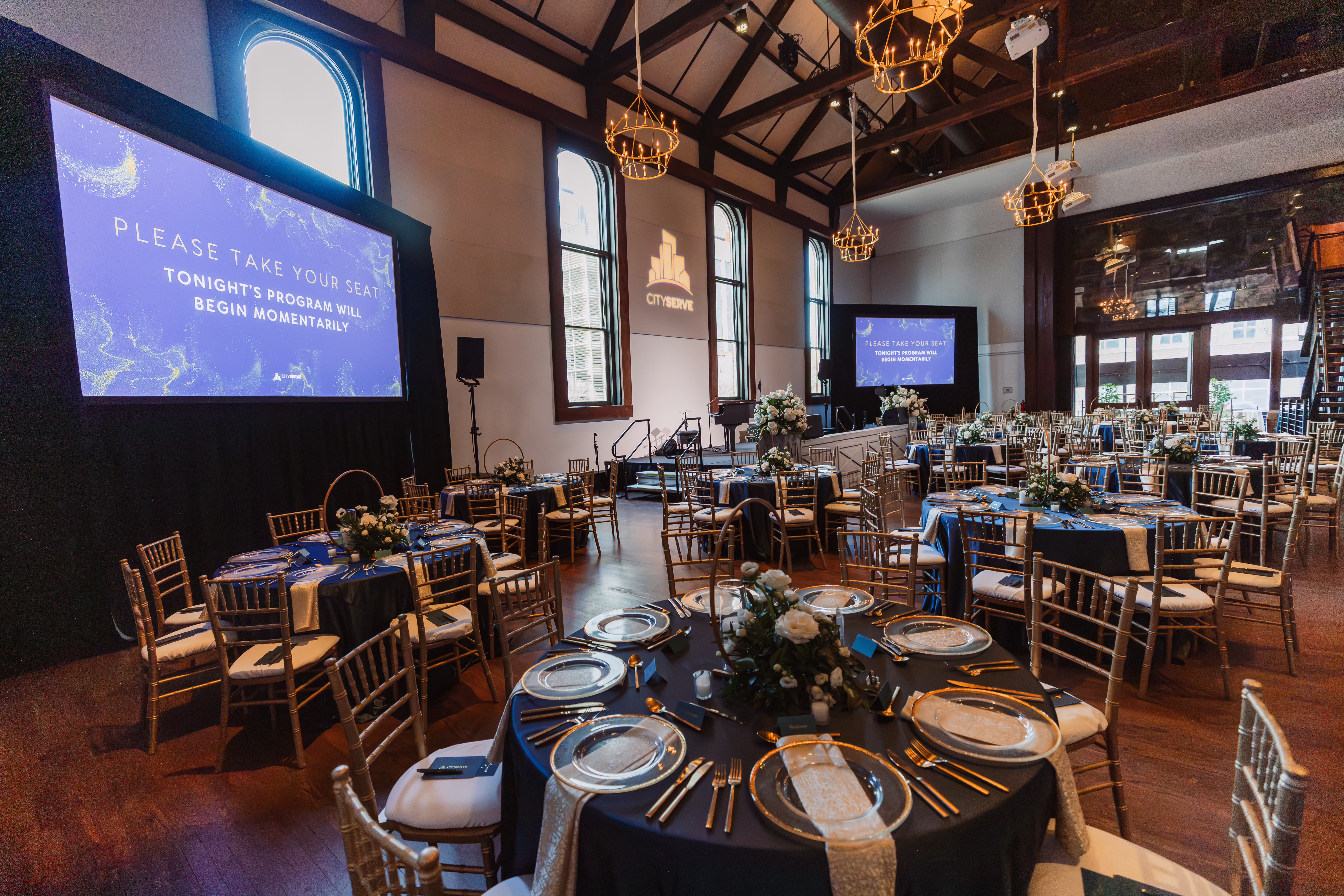 corporate event space interior